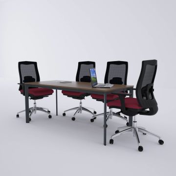 Five Toplantı Masası M 140x80 - Ceviz