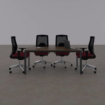 Five Toplantı Masası M 140x80 - Ceviz