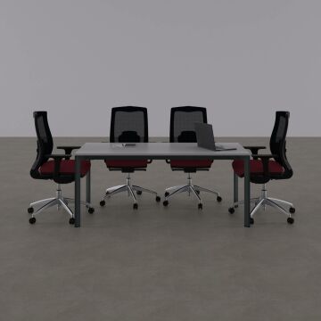 Five Toplantı Masası M 160x80 - Beyaz