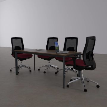 Five Toplantı Masası M 160x80 - Ceviz