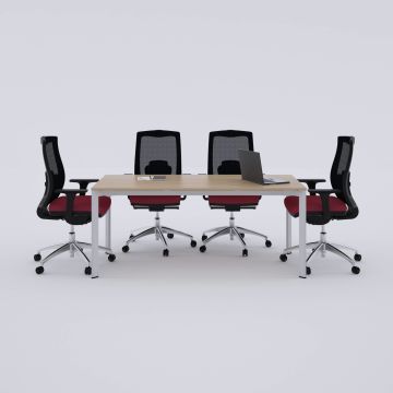 Five Toplantı Masası M 160x80 - Meşe