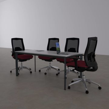 Five Toplantı Masası M 180x80 - Beyaz