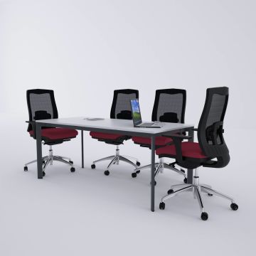 Five Toplantı Masası M 200x80 - Beyaz