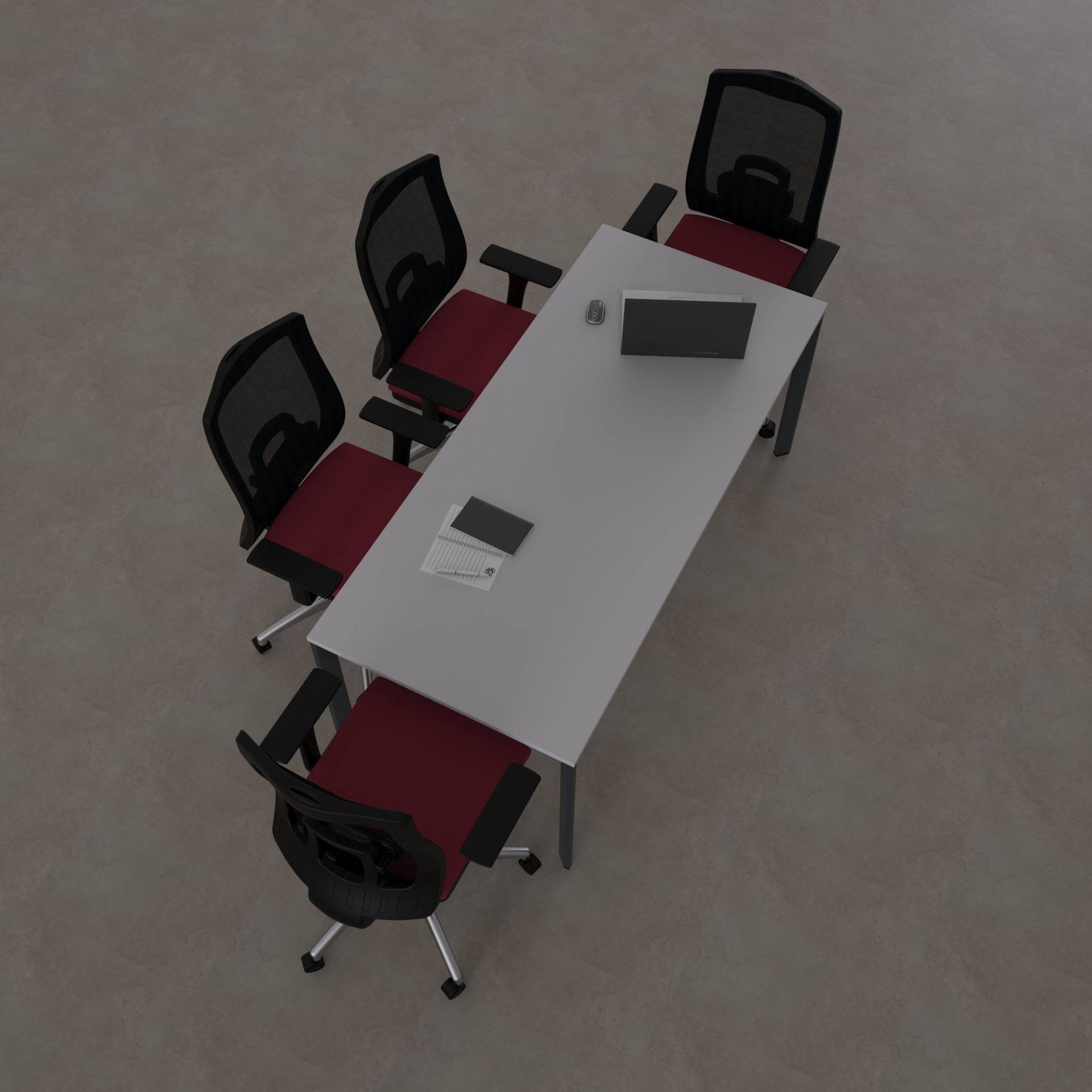 Five Toplantı Masası M 200x80 - Beyaz