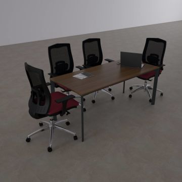 Five Toplantı Masası M 200x80 - Ceviz