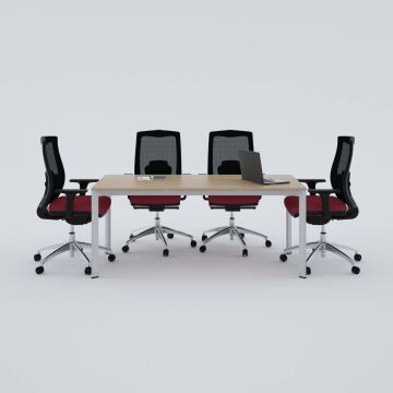 Five Toplantı Masası M 200x80 - Meşe