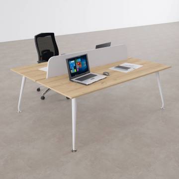 İvory İkili Çalışma Masası