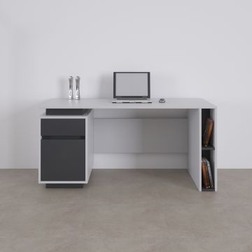 Rectan Ho4 Çalışma Masası Beyaz - 140x70