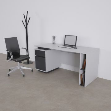 Rectan Ho4 Çalışma Masası Beyaz - 140x70