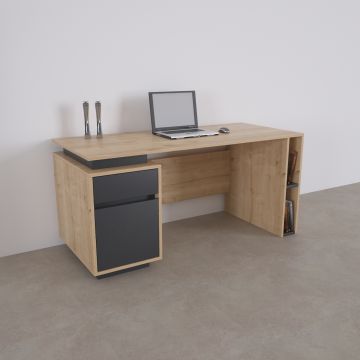 Rectan Ho4 Çalışma Masası Meşe - 140x70