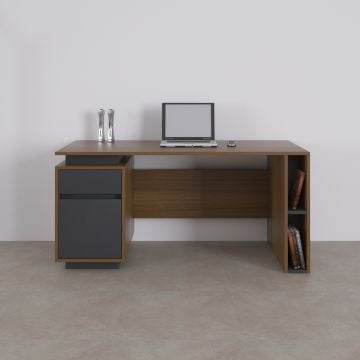 Rectan Ho4 Çalışma Masası Ceviz - 140x70