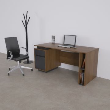 Rectan Ho4 Çalışma Masası Ceviz - 140x70