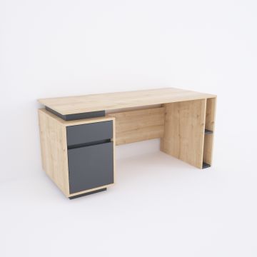 Rectan Ho4 Çalışma Masası Meşe - 160x70