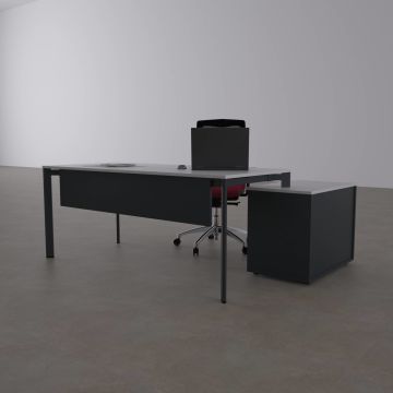 Five 80 cm Alt Etajerli Çalışma Masası 140x80 - Beyaz