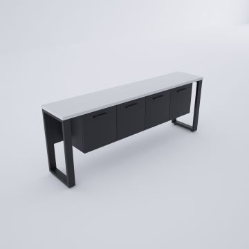 Karm Dolap Beyaz+Antrasit