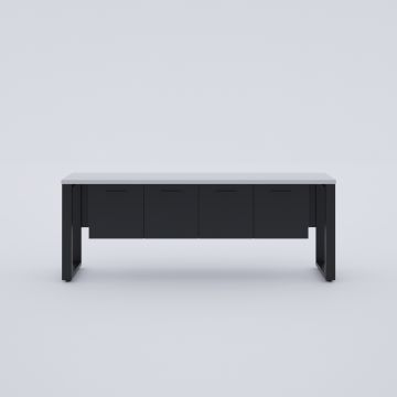 Karm Dolap Beyaz+Antrasit