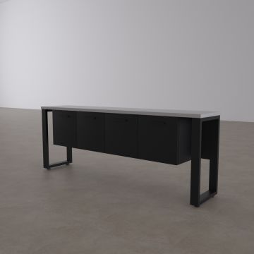 Karm Dolap Beyaz+Antrasit