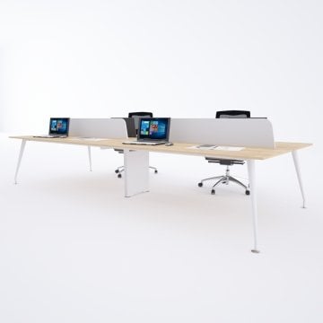 İvory Dörtlü Çalışma Masası