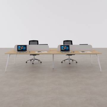 İvory Dörtlü Çalışma Masası