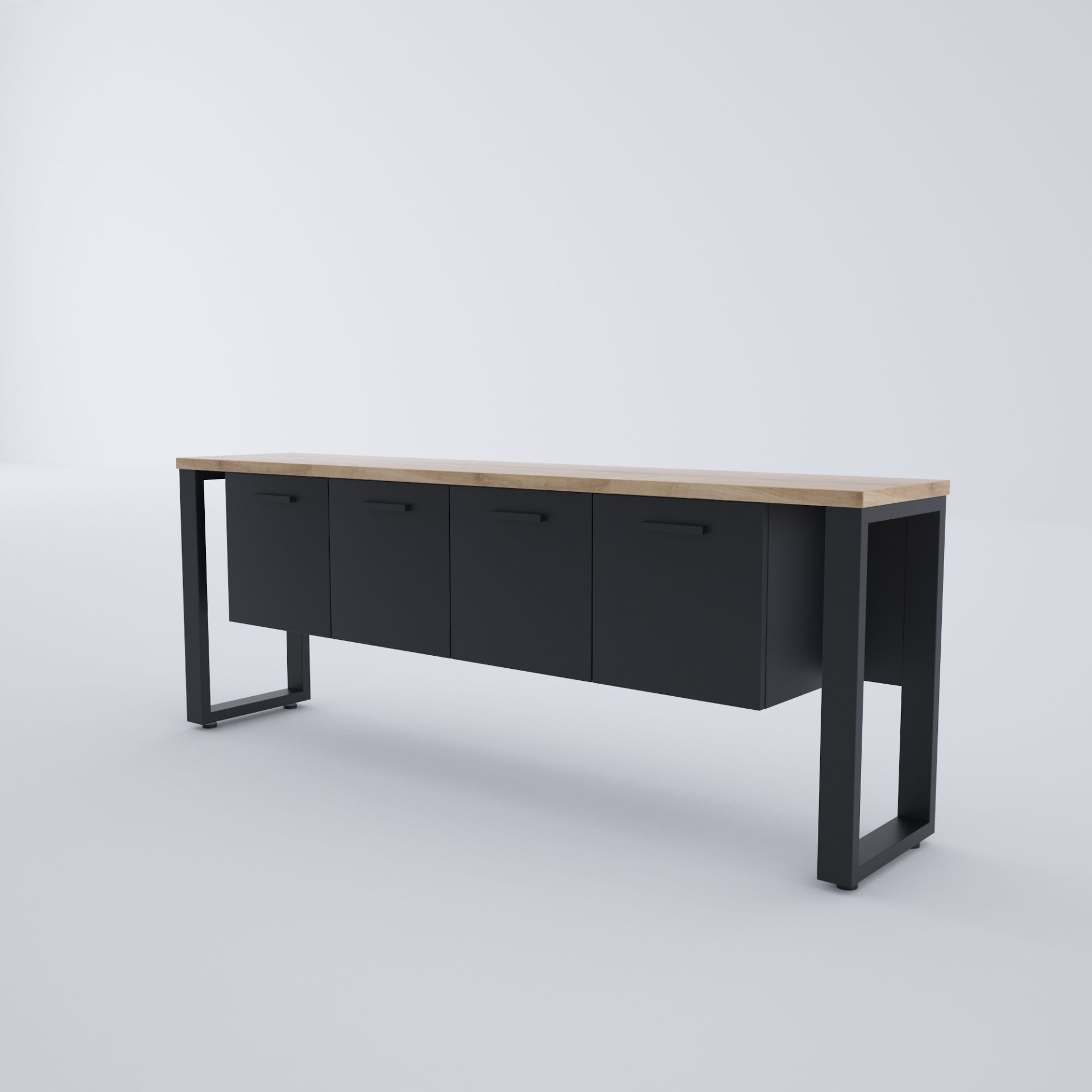 Karm Dolap Meşe+Antrasit