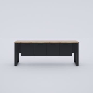 Karm Dolap Meşe+Antrasit