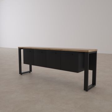 Karm Dolap Meşe+Antrasit