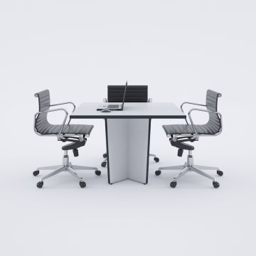 Panel Xm Toplantı Masası Beyaz
