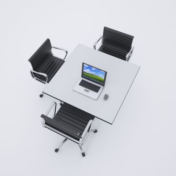 Panel Xm Toplantı Masası Beyaz