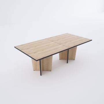 Panel XL Toplantı Masası Meşe