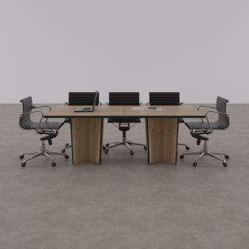 Panel XL Toplantı Masası Meşe