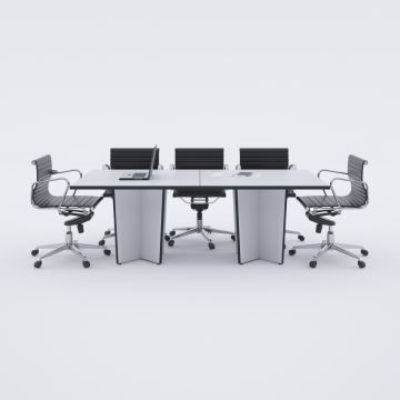 Panel XL Toplantı Masası Beyaz
