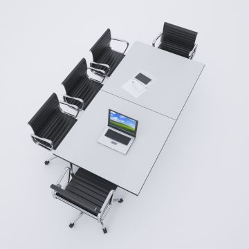 Panel XL Toplantı Masası Beyaz