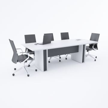 Rectan Toplantı Masası 30 L Beyaz - 300