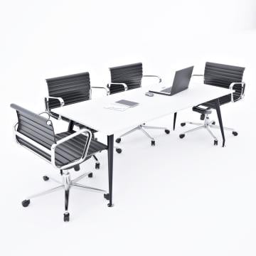 İvory Toplantı Masası M 160x80 - Ceviz