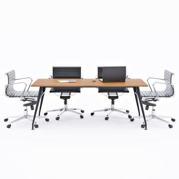 İvory Toplantı Masası M 160x80 - Ceviz