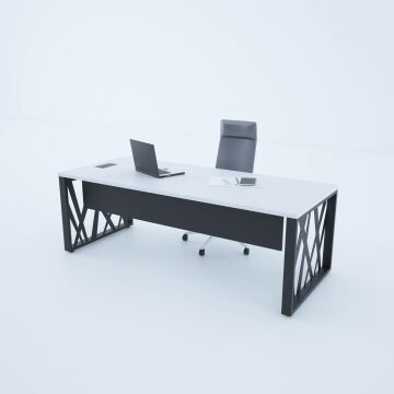 Karm Yönetici Masası 160x90 - Beyaz