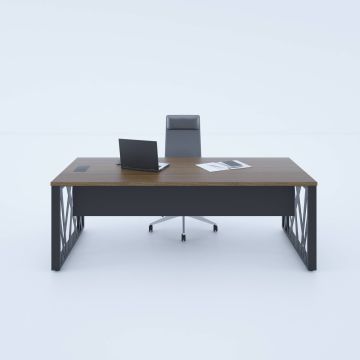 Karm Yönetici Masası 160x90 - Ceviz