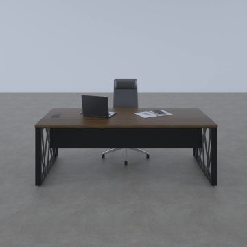 Karm Yönetici Masası 160x90 - Ceviz
