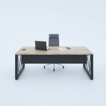 Karm Yönetici Masası 160x90 - Meşe