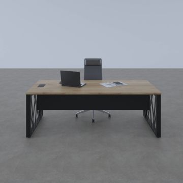 Karm Yönetici Masası 160x90 - Meşe