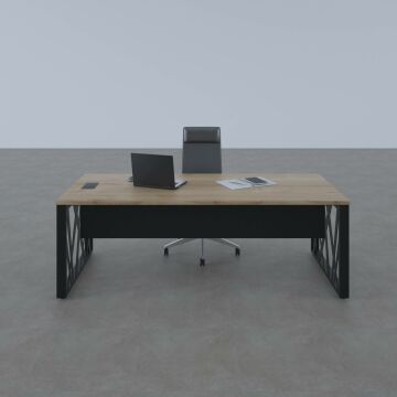 Karm Yönetici Masası 160x90 - Meşe