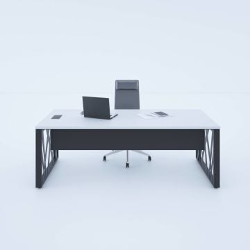 Karm Yönetici Masası 200x90 - Beyaz