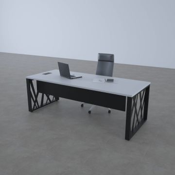Karm Yönetici Masası 200x90 - Beyaz