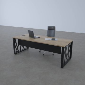 Karm Yönetici Masası 200x90 - Meşe