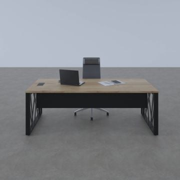 Karm Yönetici Masası 200x90 - Meşe