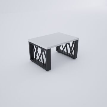 Karm Sehpa Beyaz+Antrasit