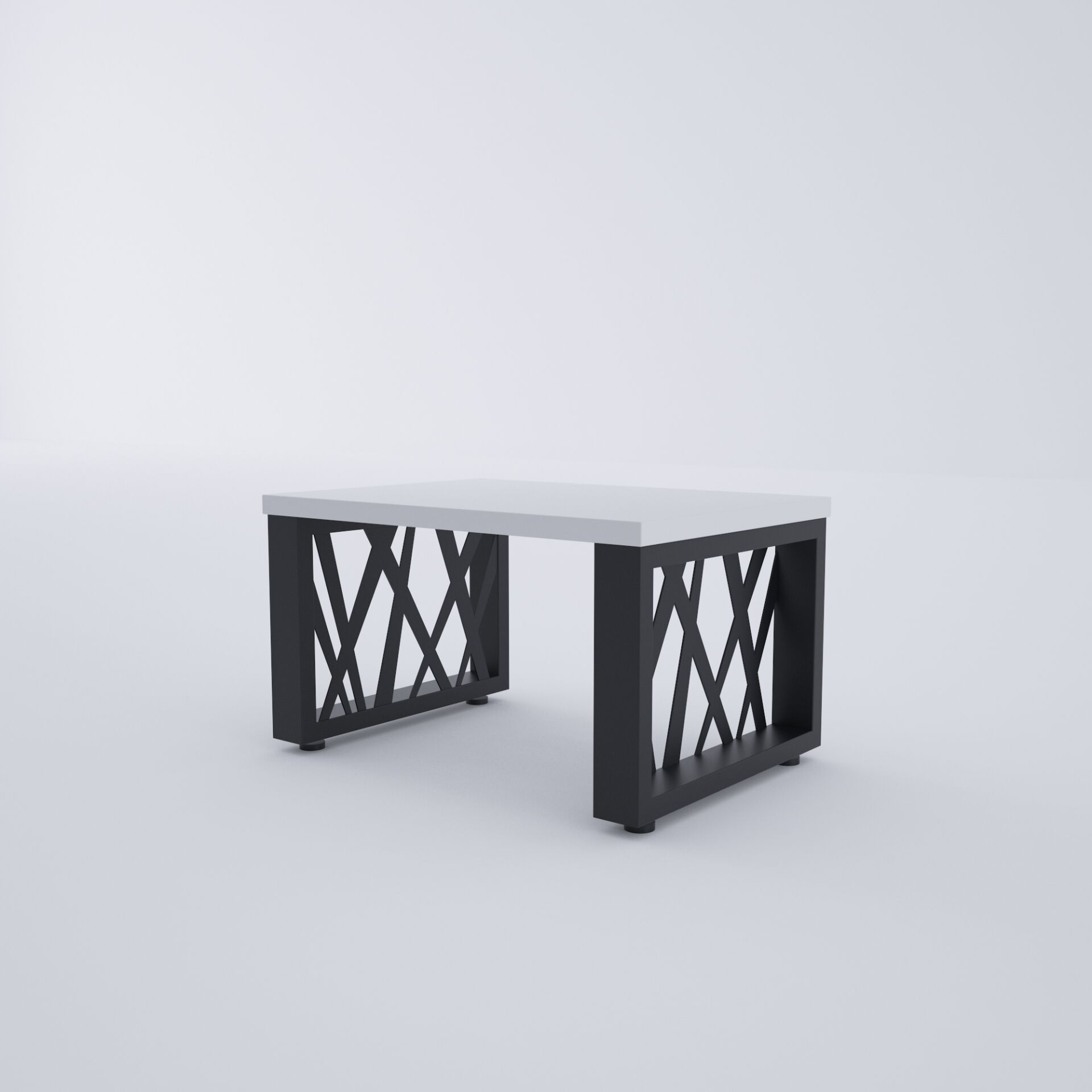 Karm Sehpa Beyaz+Antrasit