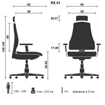 Relax Yönetici Koltuğu - Plastik