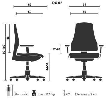 Relax Çalışma Koltuğu - Alüminyum