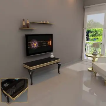 Lucca Varaklı Gizli Bölmeli Tv Ünitesi A1